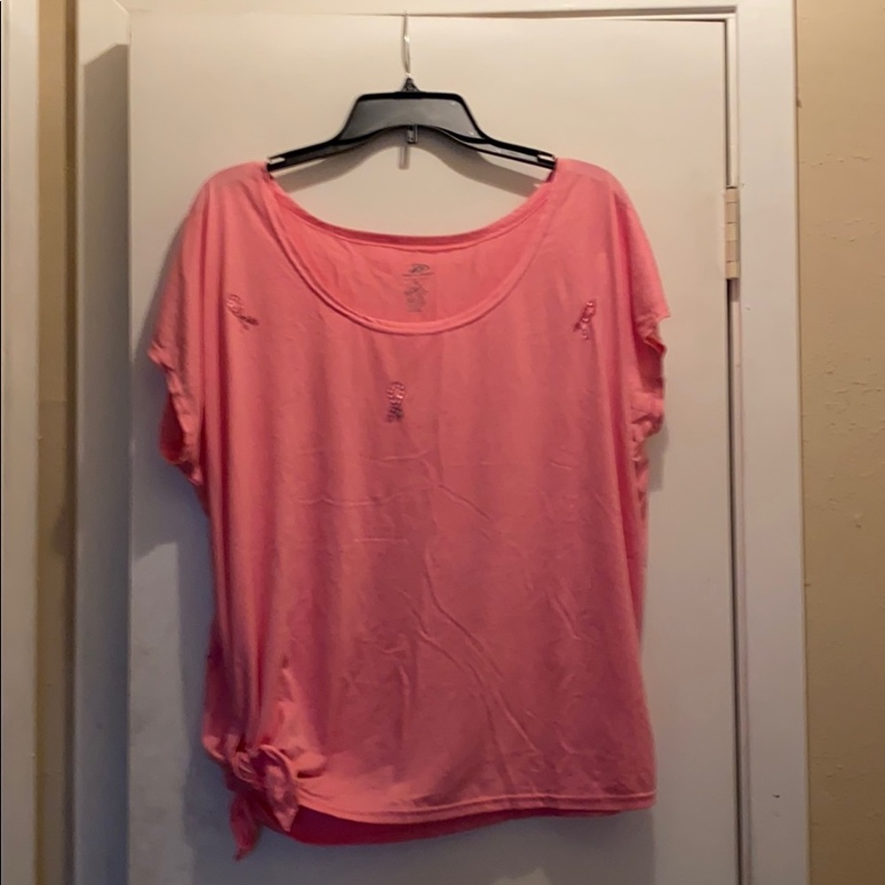 Women’s cancer awareness shirt.